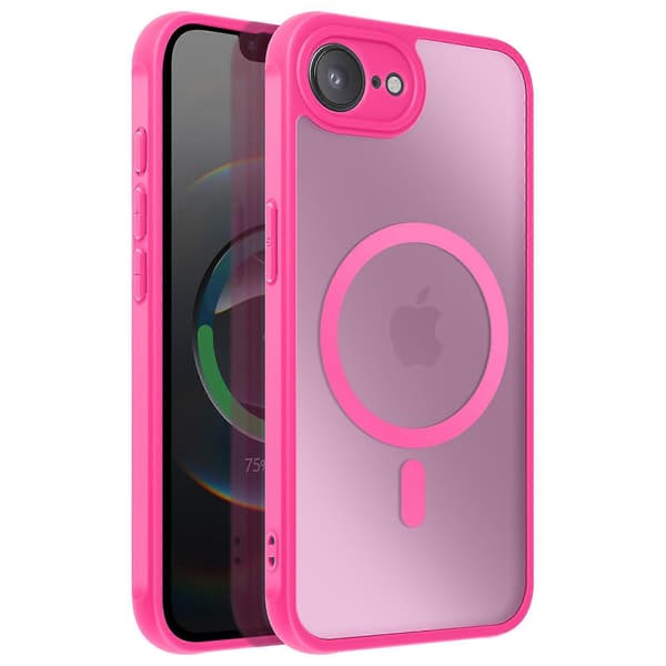 Case MagSafe for iPhone 16e Dos Mat Gourd Edge, Fuksia