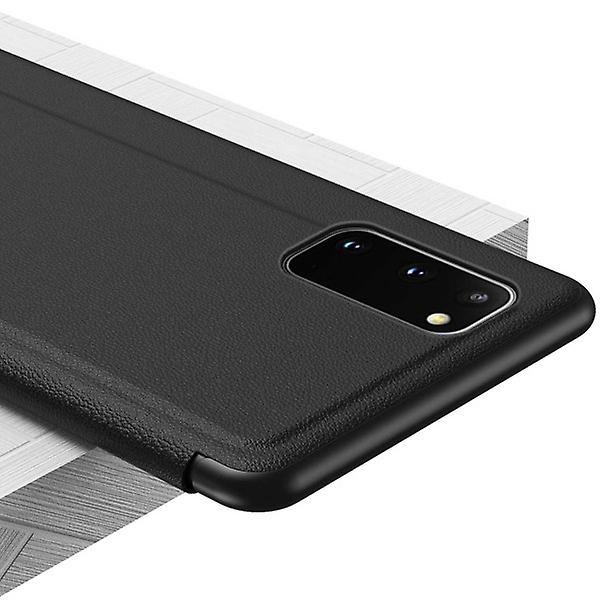 Samsung Galaxy S20 Ultra Smart View -kotelo - Älykäs herätys Musta