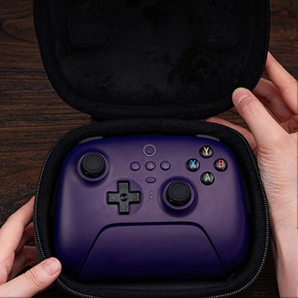 Klassiskt Controller Reseväska Gamepad Förvaringsväska för Ultimate Bluetooth Controller 2.4G med Laddningsdocka