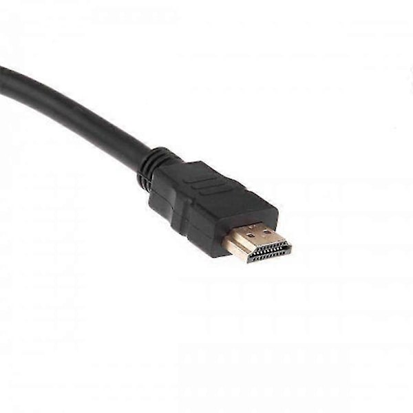 HDMI - RCA 1,5 m Audio- ja Videokaapeliadapteri Lähetin Kultapinnoitetulla Pistokkeella ja Puhtaalla Kupariytimellä