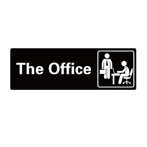 1 stk. The Office Skilt