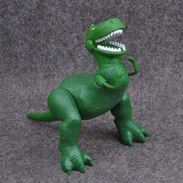 Solid Rex Figur For Barnfans Fleksible Ben Cartoon Hjemmekolleksjon Lekehistorie