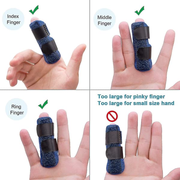 Trigger Finger Skinner, Index Finger Støtte til Pegefinger