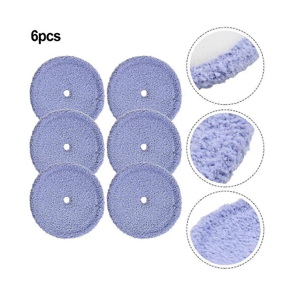 Vaskbare mikrofiber moppepuder til EVERYBOT Edge RS700 RS500 robot udskiftningstilbehør