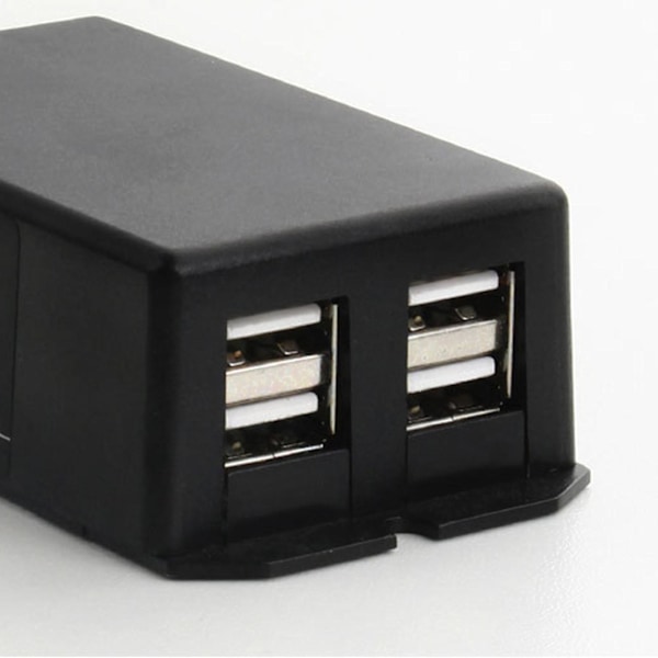 12V Batteriklipslader for Mobiltelefonnettbrett Bil Motorsykkel USB-laderenhet