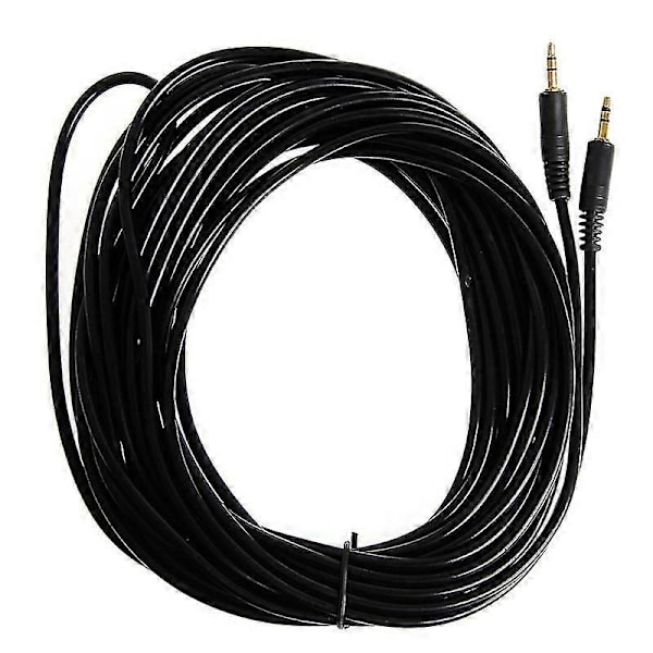 10m/30ft 3,5 mm han til han stereo lydkabel
