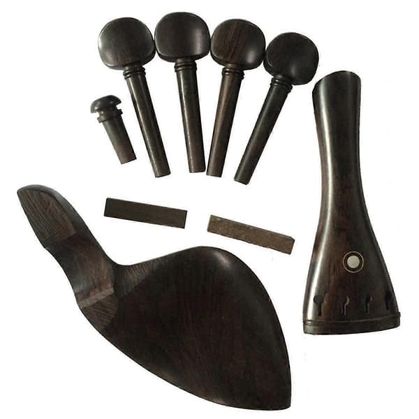 4/4 Violin Komplet Sæt Af Tilbehør, Violinsæt, Stemmeskruer, Instrumenttilbehør
