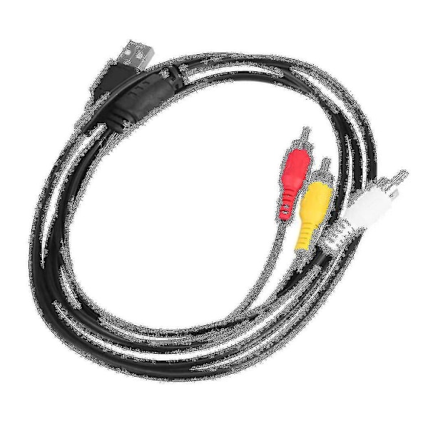 3 RCA till USB-kabel