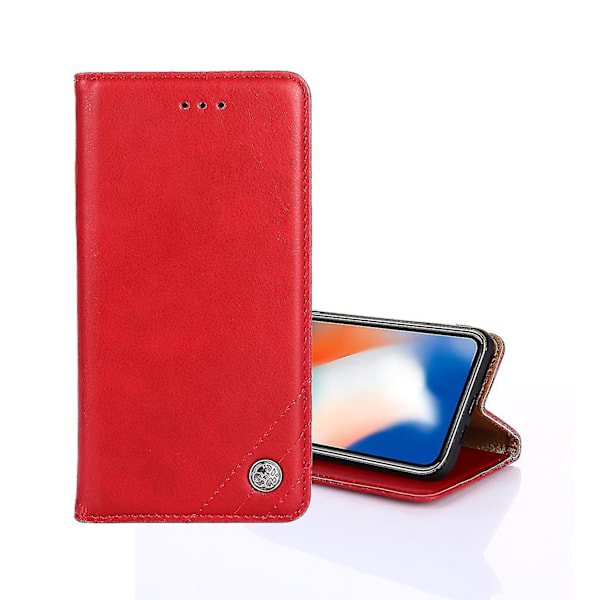 Ikke-magnetisk Retro Etui til Huawei P30 Lite / Nova 4e
