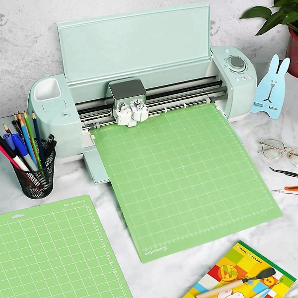 8-pack Skärmatta för Cricut 12x12 tum StandardGrip Limmig Hållbar Matta för Cricut Explore