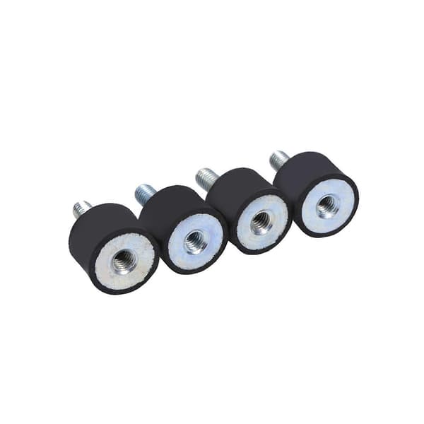 4x Gummidämpare Stötdämpare Anti Vibration Silentblock Bobbins M6 YEMAA