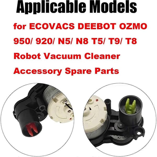 Sidebørstemotor Snap Gear til OZMO 950/920/ N5/ N8 T5/ T9/ T8 Robotstøvsuger Reservedele