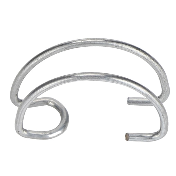 Kaniner Kycklingbur Dörr Fixering Järnkrok Metall Liten Djurbur Dörrbit Verktyg 3,5cm/1,4in Bur Krok