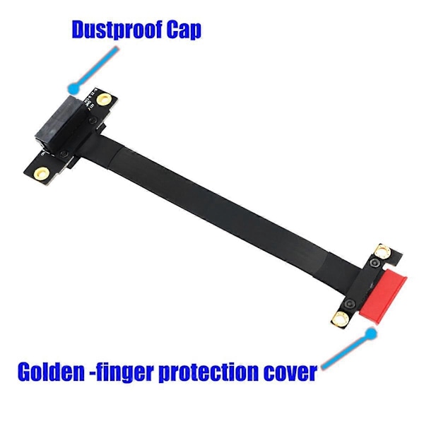 PCIE PCI -nousukortti PCI-E Express -nousukortti PCIE X1 -jatkokaapeli emolevyn jatkoadapterimuunninkaapeli 20cm