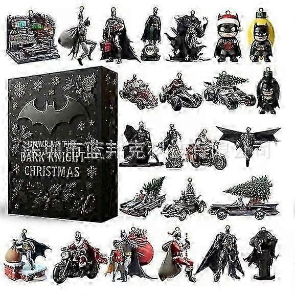 Pakk ut Dark Knight Batman-tema julekalenderboks