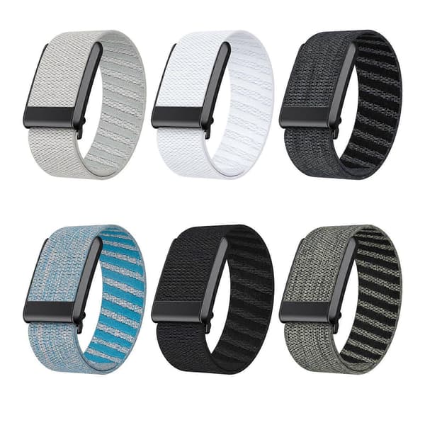 Elastisk Dekorativt Design Nylon Urrem til WHOOP 4.0