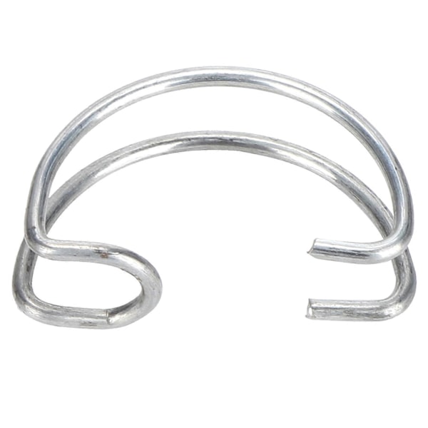 Kaniner Kycklingbur Dörr Fixering Järnkrok Metall Liten Djurbur Dörrbit Verktyg 3,5cm/1,4in Bur Krok