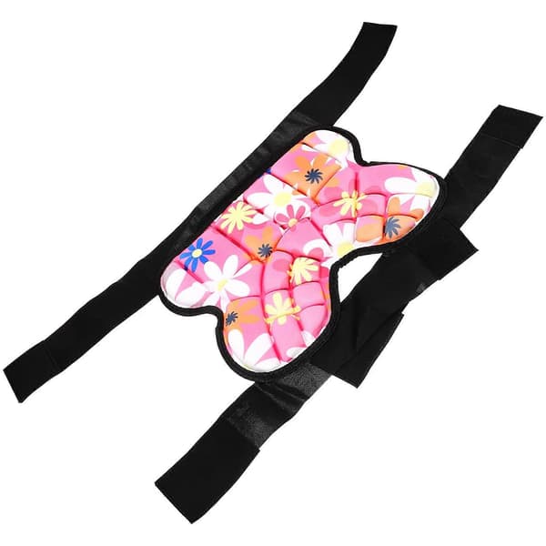 Rullskridsko Höftskydd Stötdämpning Barn Rosa 35x30x3 cm Slagskydd 1-pack