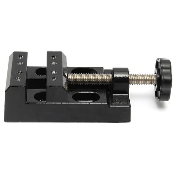 Sharp Universal Benk-Klemme Mini Flat Clamp Vise Mini Drill Vise Parallell Åpning Vise Carving Tool