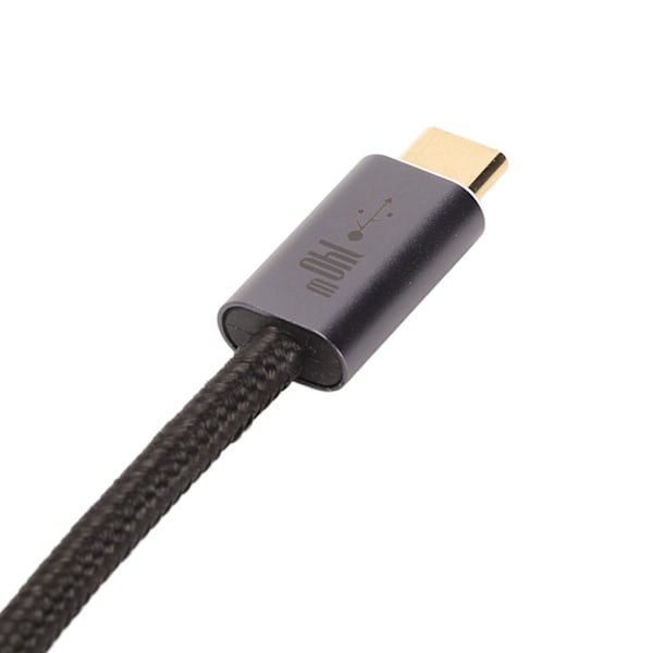 Typ C Snabbladdningskabel 140W Stödjer USB2.0 10Gbps Överföring PD3.1 Snabbladdningskabel Bärbar för Kontor Resor 100cm