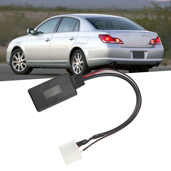 Bilstereo CD-veksler Bluetooth 5.0 Aux-in lydkabeladapter for 4Runner Avalon Camry Corolla Fj Cruiser Highlander