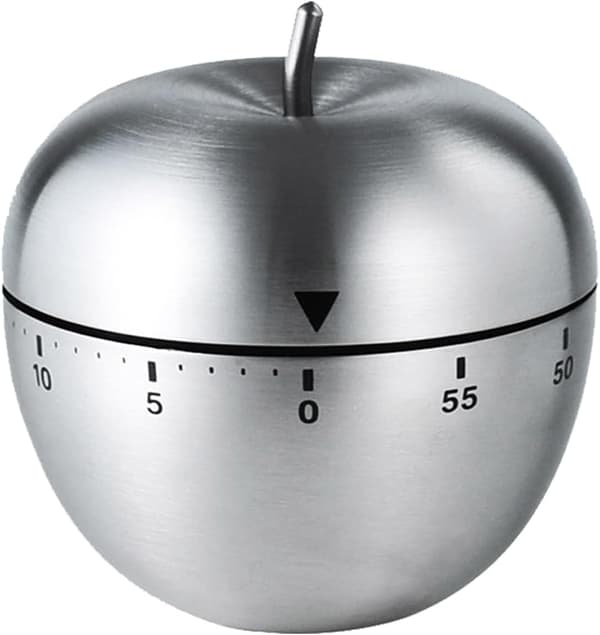 60-minutters eggtimer - kjøkkentimer for matlaging - 0-60 minutters opptrekksur - klasseromstimer - visuell timer for barn