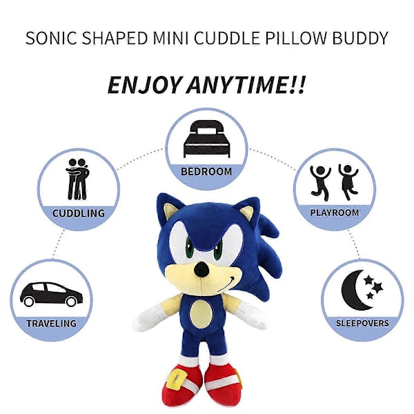 Sonic 9\" Pehmolelu - Sonic