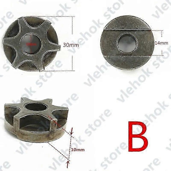 Hammaspyörät korvaavat hammasrattaan MAKITA 405 5016 5016B 5012B 5014B 8016 hammaspyörän asteriskille Sähköinen ketjusaha