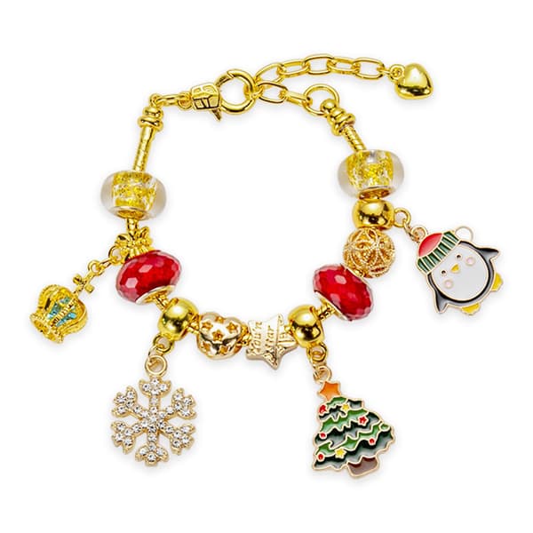 Jule-nedtælling DIY Charm Armbånd Advent Kalender Blind Box Børnegave