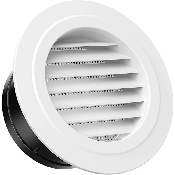 150mm Ventilationsventil med Skyddsgaller - ABS (150mm)