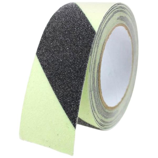 1 Rulle Glow In The Dark Tejp 5m Lysande Tejp För Sceninstruktioner Vägledning Utomhus