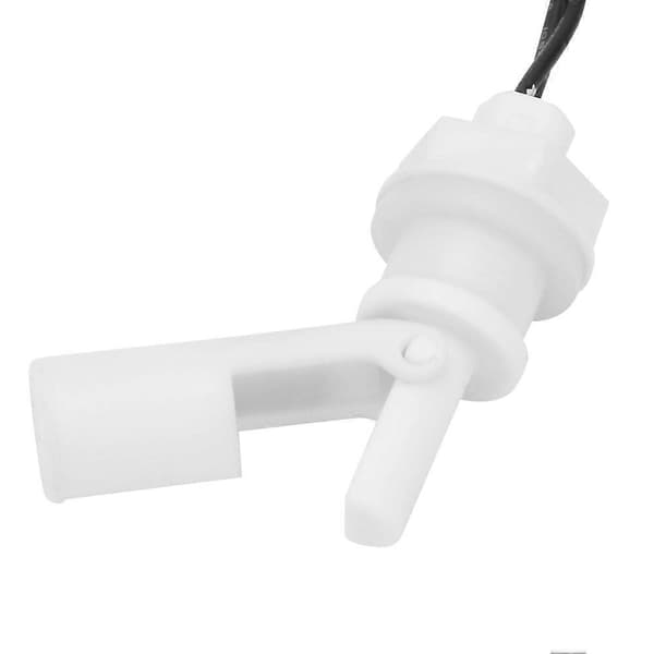 2 st PP Tank Vattennivå Sensor Kontroll Horisontell Vätske Mount Float Switch (F Typ)
