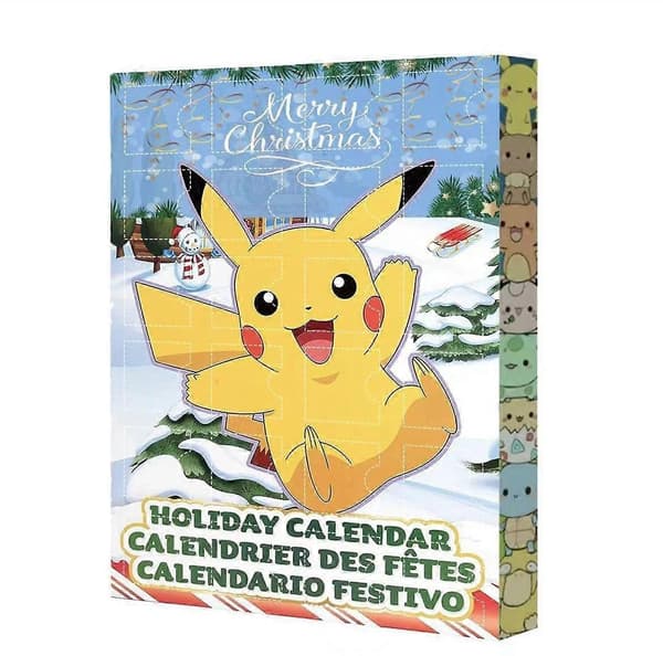 24 Pocket Monsters Julkalender Presentask, Pet Elf Jul Blind Box 24st(J)