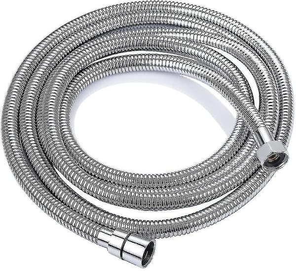 Krom 2,5 m duschslang och duschsystem duschslang i rostfritt stål