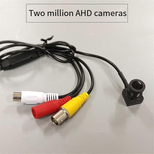 CCTV HD 1080p 2MP Sikkerhetskamera 130 grader Bærbart Kablet Kamera Mini Overvåkingskamera (AHD-T30