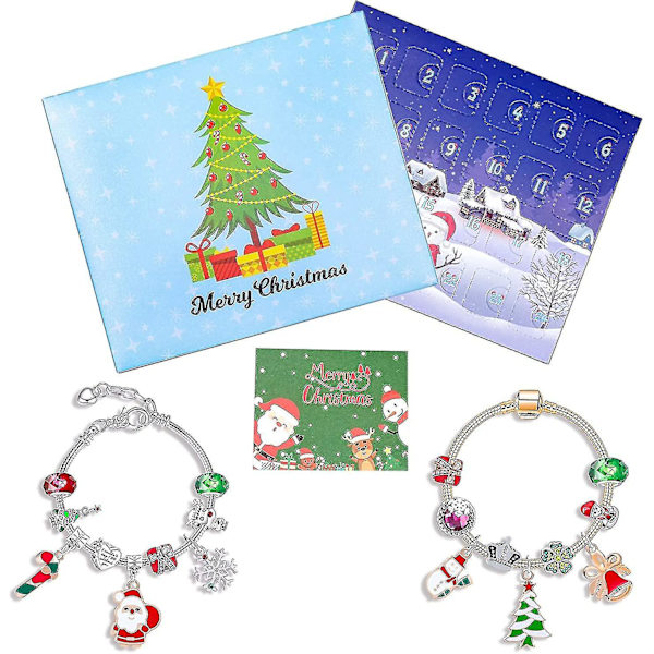 Ad 24 Ruts Ad Kuvert Blind Box DIY Hänge Charm Smycken Ma Kit