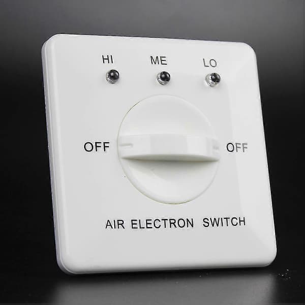 Switcheroo Elektromekanisk Fläktkontroll Tre- Kontroller Fläktkontroll Strömbrytare Väggströmbrytare