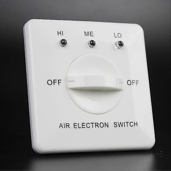 Switcheroo Elektromekanisk Ventilatorstyring Tre- Controller Ventilatorstyring Kontakt Vægafbryder