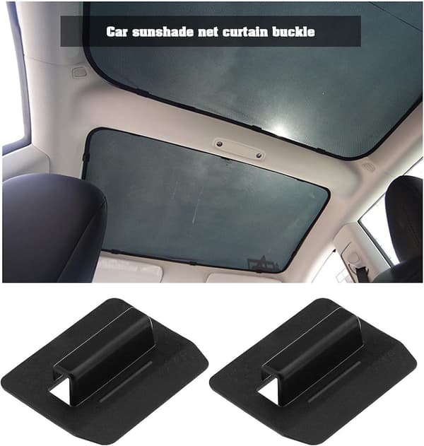 12 stk Solskjerm Klipser Erstatning Kompatibel med Tesla Model 3/ Model Y/Model S/Model X
