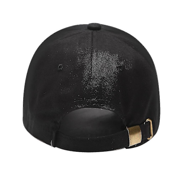 Herr Sommar Vete Spik Broderad Baseball Cap Kvinna Casual Dubbel Lejon Anka Tunga Hatt Utomhus Solskydd Solhatt Röd