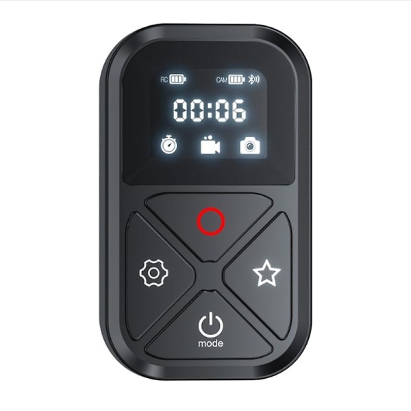 Fjärrkontroll för Gopro Hero 10 9 8 Max med pinne och handledshållare Bluetooth -kompatibel smart fjärrkontroll för Gopro 10