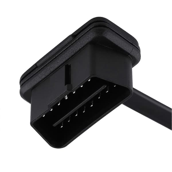 Bil Auto 16 Pin Han til Hun OBD2 Forlængerkabel Diagnostisk Adapter 30cm/12tommer Længde