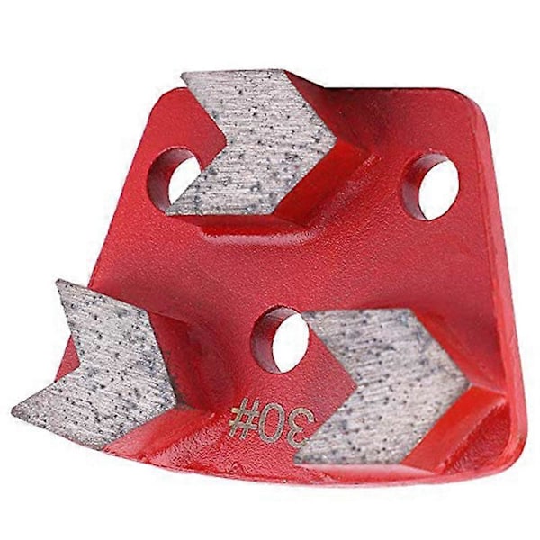 5 ST Diamantgolvslipskiva 30 Grit Metallbindningsskrapa