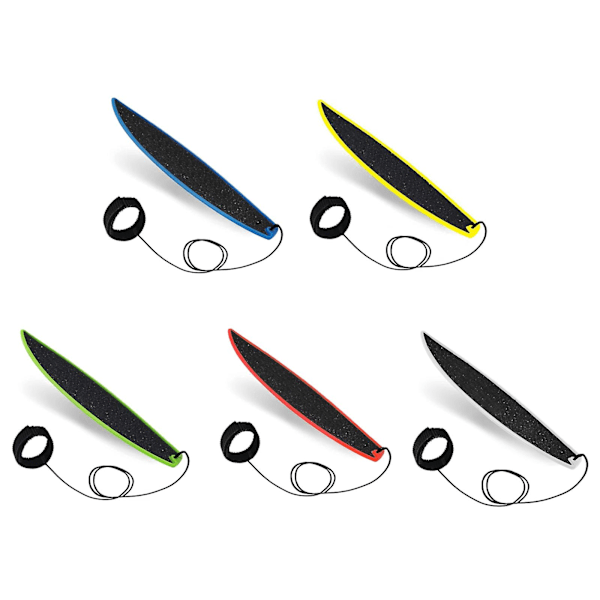 5 stk. Finger Surfbræt til Biltur - Mini Surfbræt til Børn og Surfere med Opbevaringspose til Voksne Teenagere Drenge og Piger