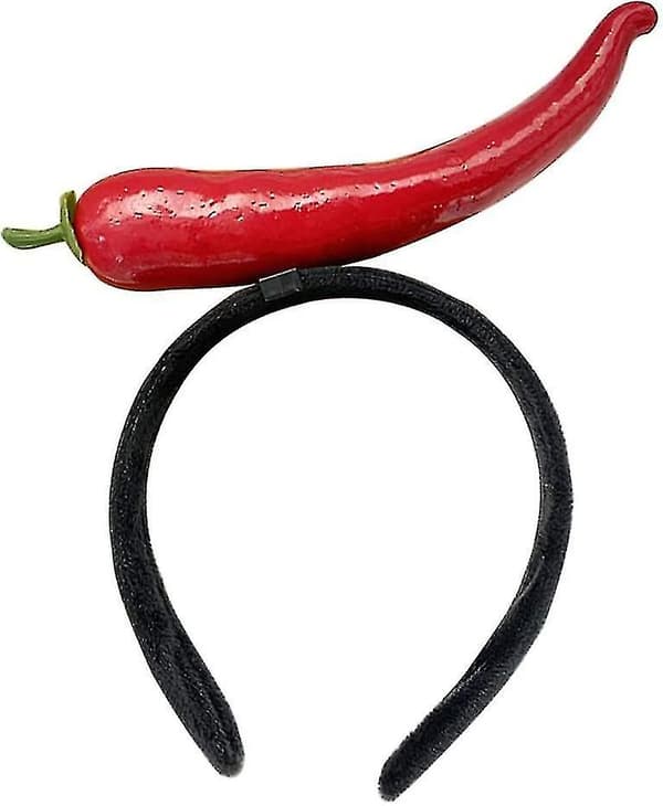 1 stk Chili Pepper Hodebånd Rød