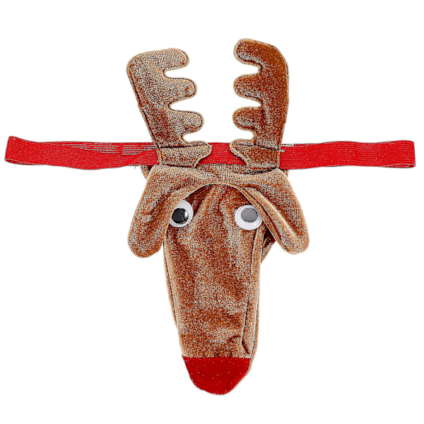 1 st Mäns Sexiga Kalsonger Kreativa Älgkalsonger Jul Festkläder