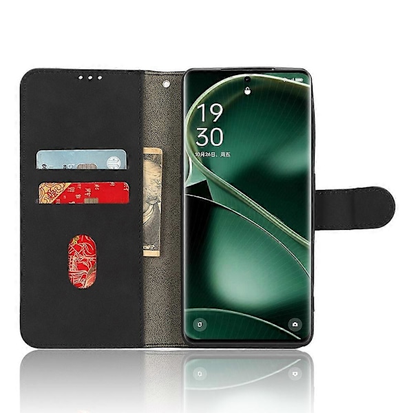 Til OPPO Find X6 Pro Hudfølelse Magnetisk Flip Læder Telefon Cover