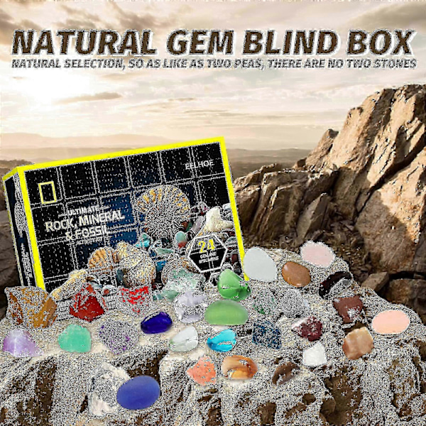 EELHOE Julgåva Box Julmalm Gåva Box Nedräkning 24:e Överraskningsgåva Box Blind Box -3665901668666 -5719668142704