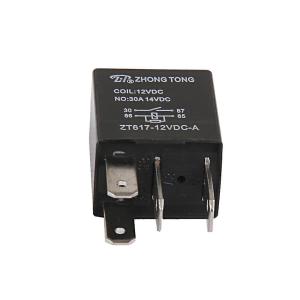 Bil Lastbil Auto Bil DC 12V 30A 30 AMP SPST Relä Reläer 4 Stift 4P