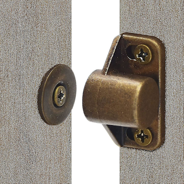 Dörrlås, Jodeian 4-pack Magnetiskt Skåplås med Neodymmagnet för Skåp Köksgarderober Dörrstängning (baifus)